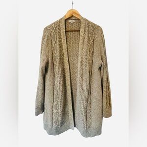 LL Bean 100% Cotton Cardigan - Size L